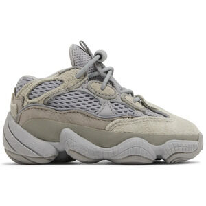 ADIDAS Yeezy Shoes 500 Salt Toddler Boys Sneakers Size 8.5K - ID2441